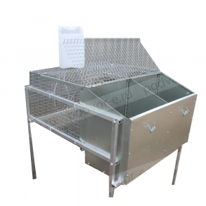 Клетка для кроликов с маточником Уржумка 2 отсека