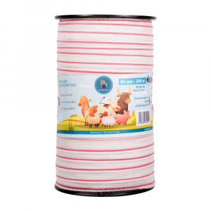 Лента для электропастуха 40 мм (200 м)