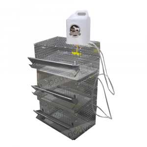 Клетка для перепелов на 45-60 голов без каркаса 3-х ярусная